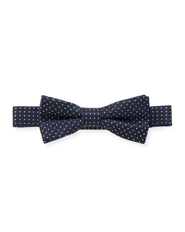 Silk Polka Dot Bow Tie